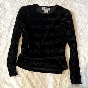 Vintage 90s Yves st Clair long sleeve top